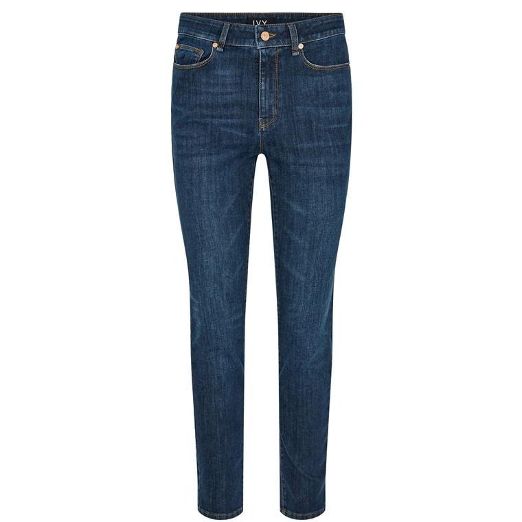 Ivy Copenhagen Alexa Earth Jeans Wash Crispy Siena, Denim Blue 